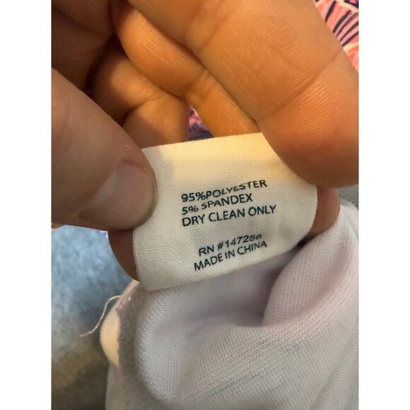 Simply Southern Youth Large Seashell Sleeveless Dress Pink Purple - Picture 5 of 6